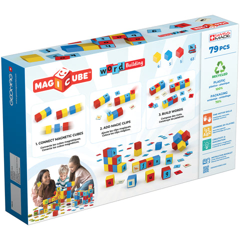 Magicube™ Word Building Set, Recycled, 79 Pieces