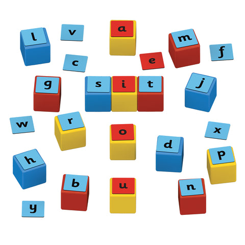 Magicube™ Word Building Set, Recycled, 79 Pieces