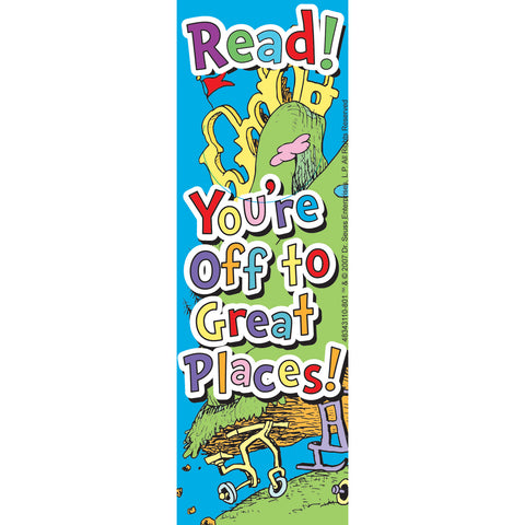 Dr. Seuss™ Oh, The Places... Bookmarks, 36 Per Pack, 6 Packs