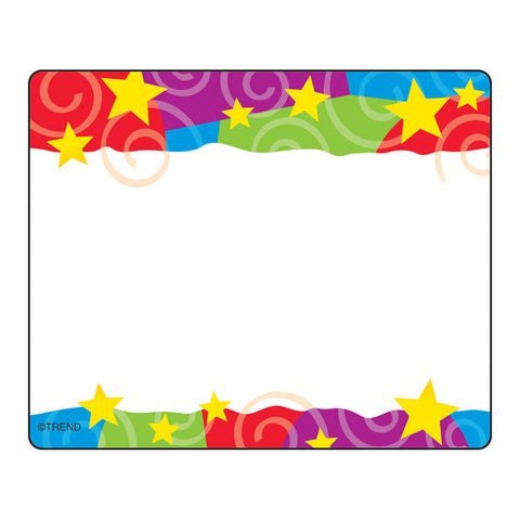 Stars 'n Swirls Terrific Labels™, 36 Per Pack, 6 Packs