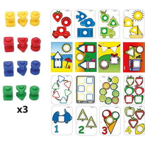 Nuts & Bolts School Activity Set, 88 Pieces