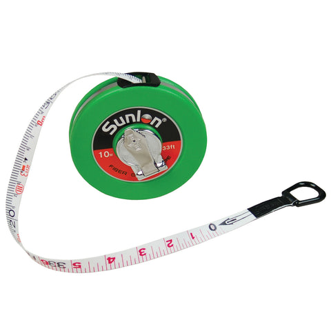 Wind Up Measuring Tape - 33 Feet - Pack of 2