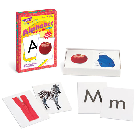 Alphabet Match Me® Cards, 52 Cards Per Set, 6 Sets