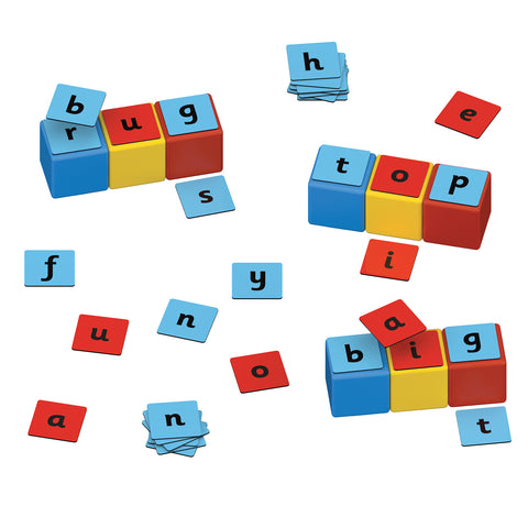 Magicube™ Word Building Set, Recycled, 55 Pieces