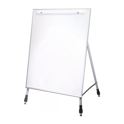 Dry Erase Easel with Adjustable Legs, 46" x 5" x 29.5"