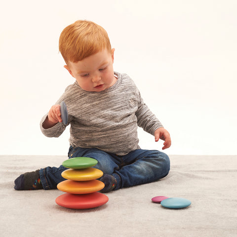 Rainbow Buttons - Set of 7