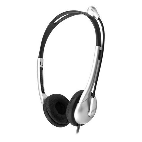 MACH-1 Multimedia USB Headset - Steel Reinforced Gooseneck Mic and In-Line Volume