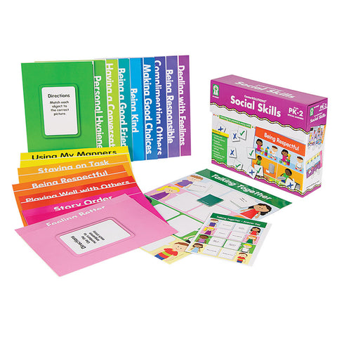 Social Skills File Folder Game