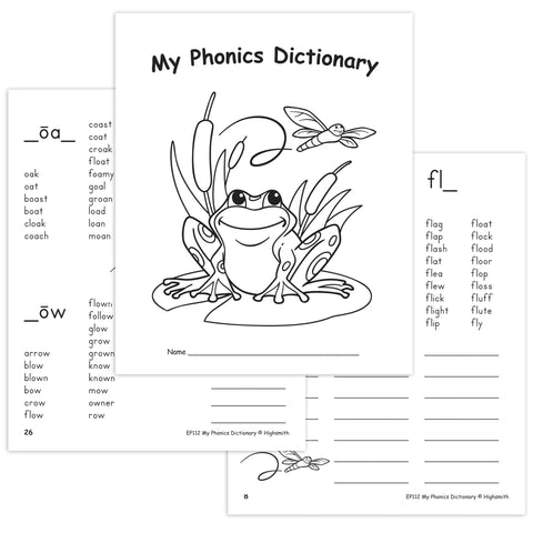 My Phonics Dictionary Book, Pack of 6