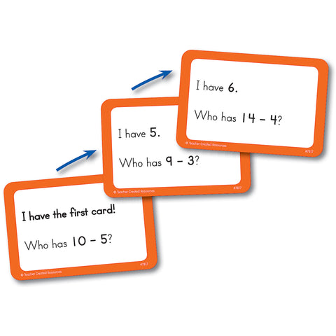 I Have, Who Has Math Game, Grade 1-2