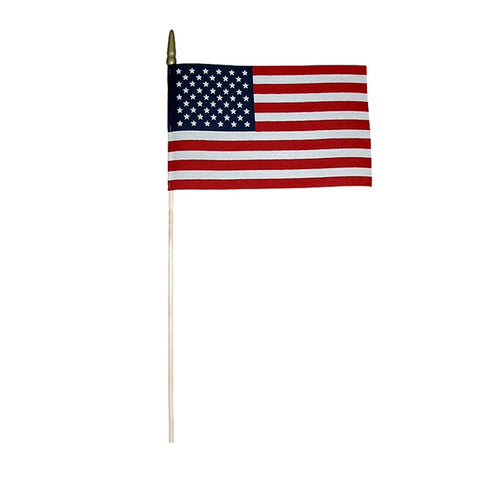 Verona Brand U.S. Miniature Flag, 8" x 12", Pack of 12