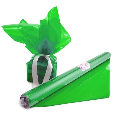 Cello-Wrap™ Roll, Green, 20" x 12.5', 6 Rolls