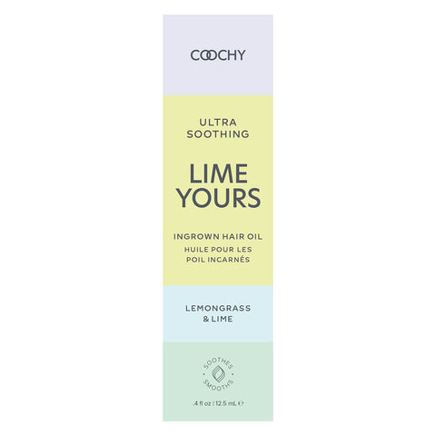 Coochy Ultra Lime Yours Ingrown Hair Oil 12.5ml - Lemongrass &amp; Lime