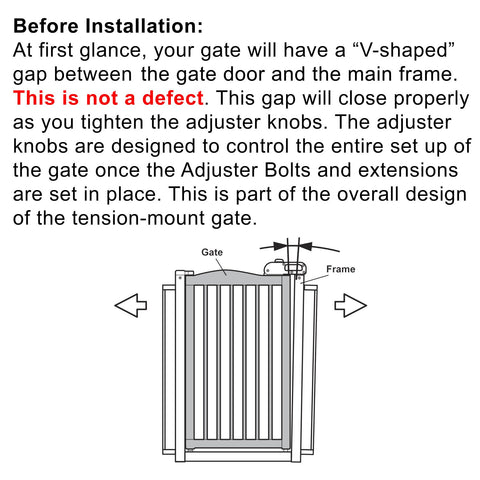 One-touch Gate Ii In White