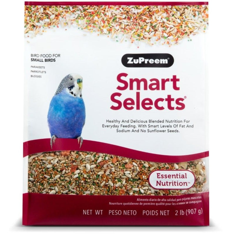 Zupreem Smart Selects Bird Food For Small Birds - 2 Lbs