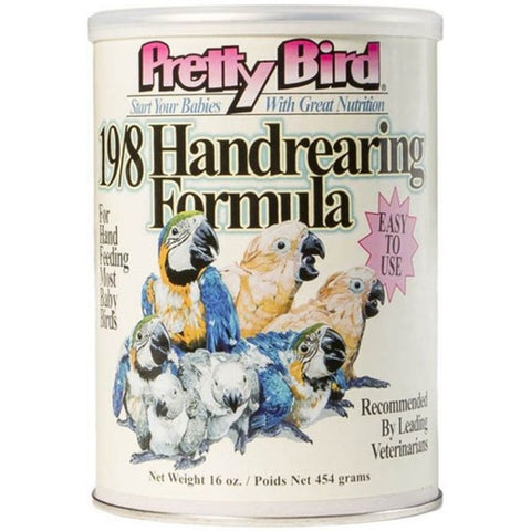 Pretty Pets 19/8 Handrearing Baby Bird Formula - 16 Oz