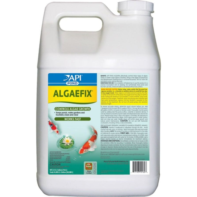 Pondcare Algaefix Algae Control For Ponds - 2.5 Gallon (treats 96,000 Gallons)