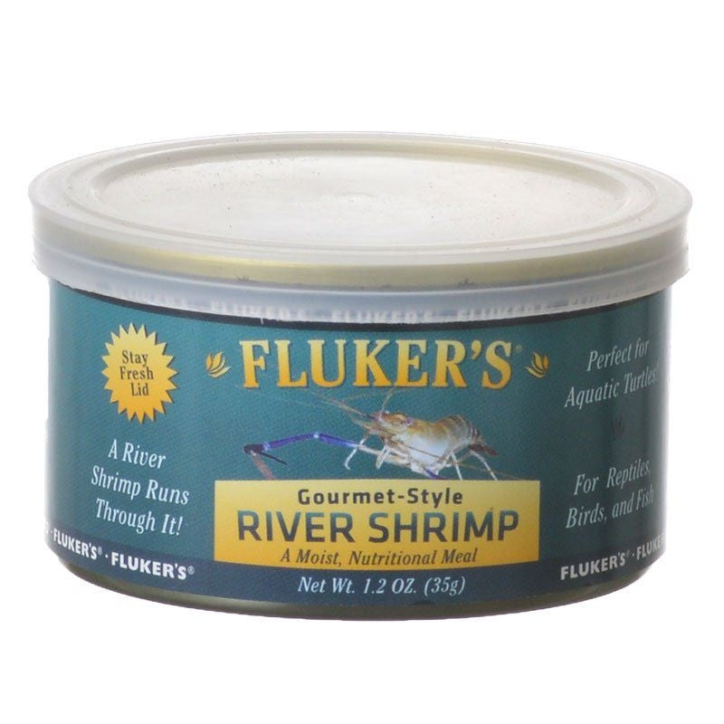 Flukers Gourmet Style Canned River Shrimp - 1.2 Oz