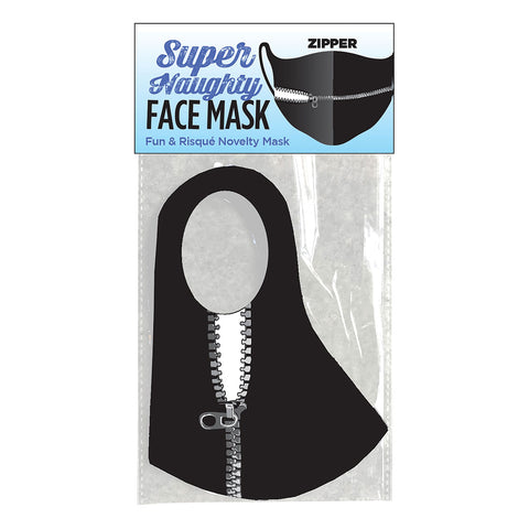 Super Naughty Face Mask - Zipper