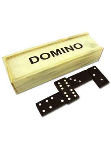 Domino Set in Wooden Box (Available in a pack of 30)