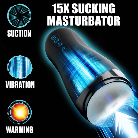 Auto Milker 15x Sucking Masturbator