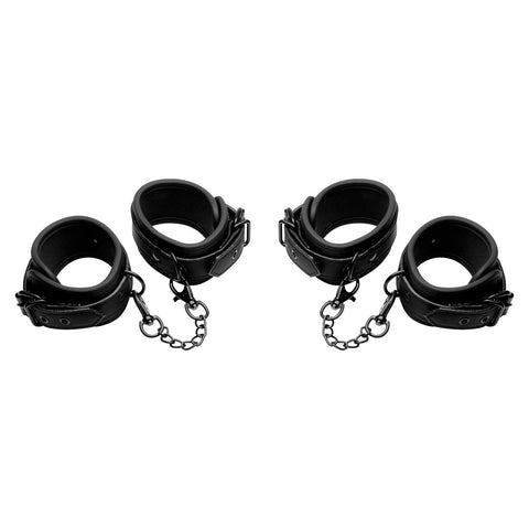 Kinky Comfort Wrist And Ankle Cuff Set