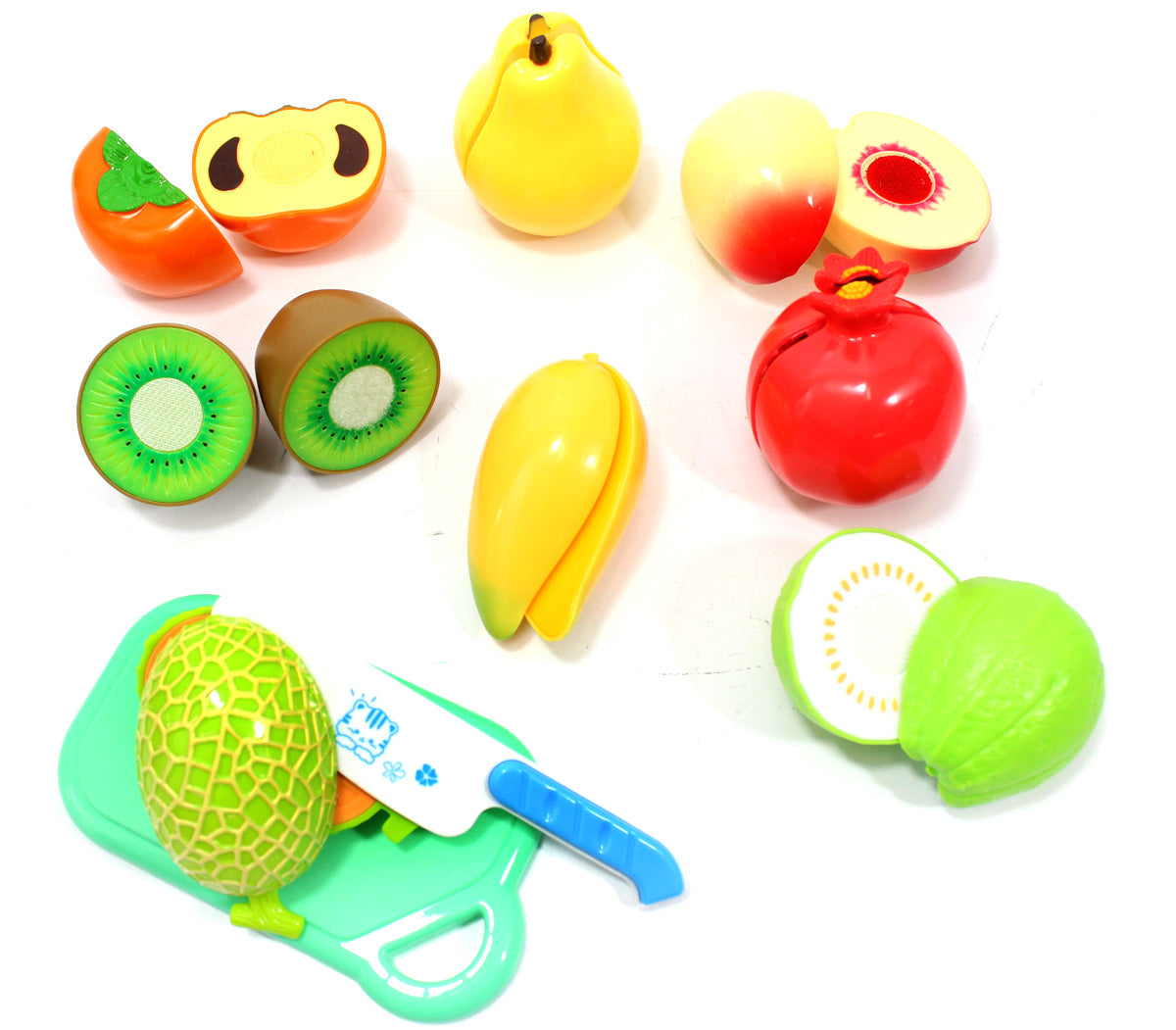 Kitchen Fun Cutting Vegetables Super Food Playset