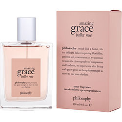 Philosophy Amazing Grace Ballet Rose By Philosophy Edt Spray 4 Oz