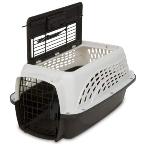 Petmate Two Door Top-load Kennel White - Up To 10 Lbs