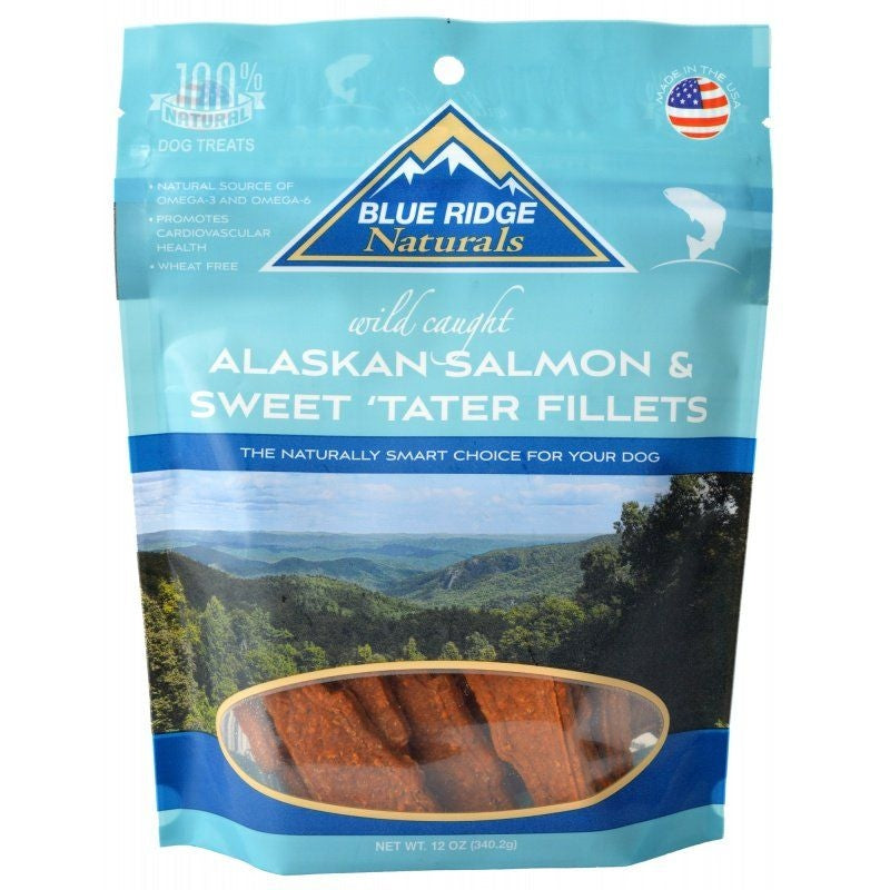 Blue Ridge Naturals Alaskan Salmon & Sweet Tater Fillets - 12 Oz