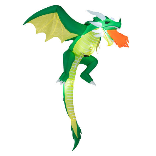 5 Feet Hanging Halloween Inflatable Dragon