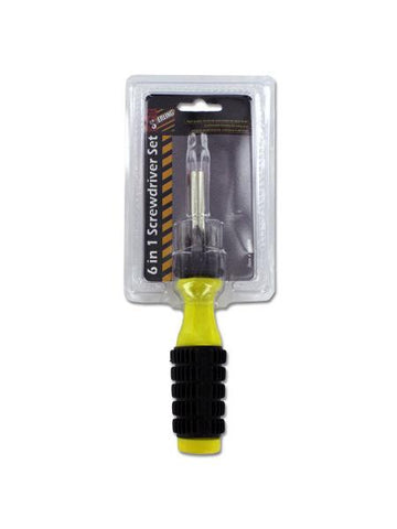 6 In 1 Screwdriver Set (Available in a pack of 24)