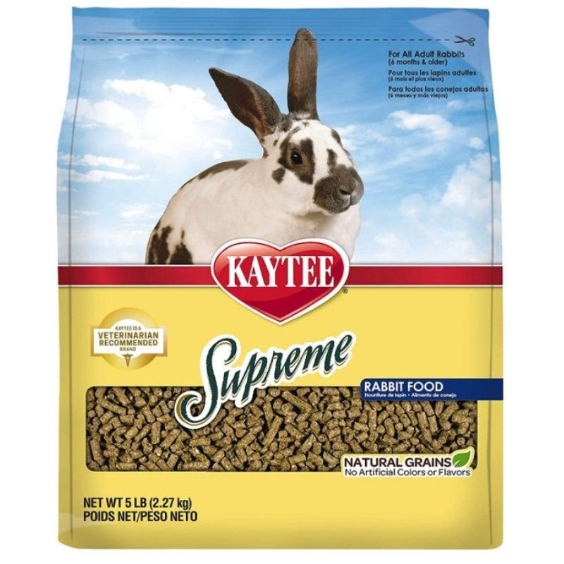 Kaytee Supreme Rabbit Fortified Daily Diet - 5 Lbs