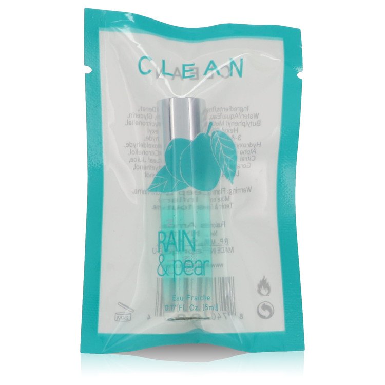 Clean Rain & Pear by Clean Mini Eau Fraiche .17 oz for Women