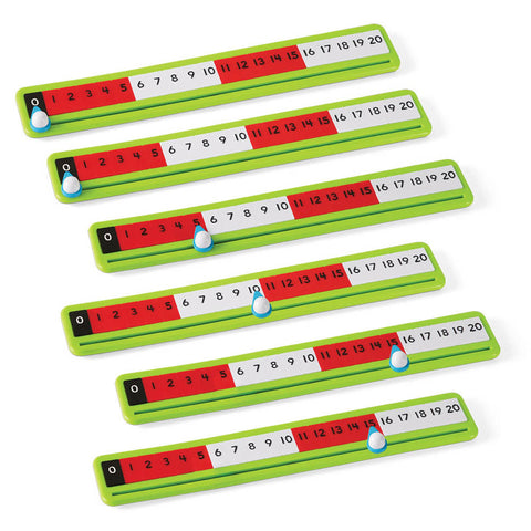 Number Path Rekenrek, Pack of 6