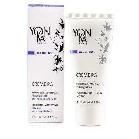 Age Defense Creme Pg With Essential Oils - Purifying, Mattifying (oily Skin) - 50ml/1.68oz