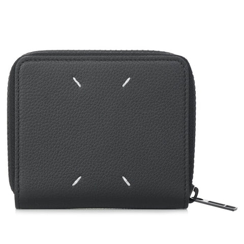 Zip-around Compact Wallet - Black