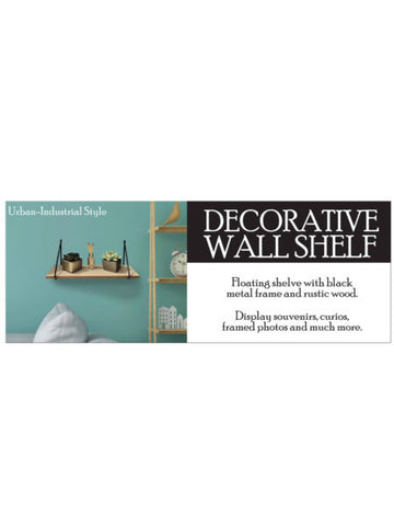 Hanging Decorative Wall Shelf (Available in a pack of 2)