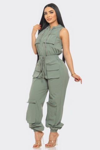 Cargo Jumpsuit