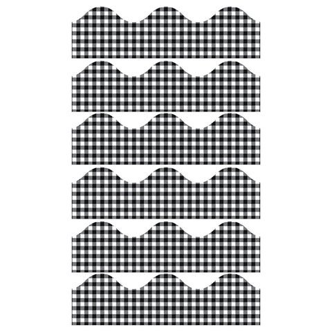 Gingham Extra Wide Deco Trim®, 37 Feet Per Pack, 6 Packs