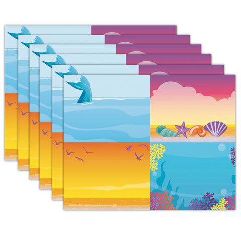 Seas the Day Name Tags, 2-7/8" x 2-1/4", 40 Per Pack, 6 Packs