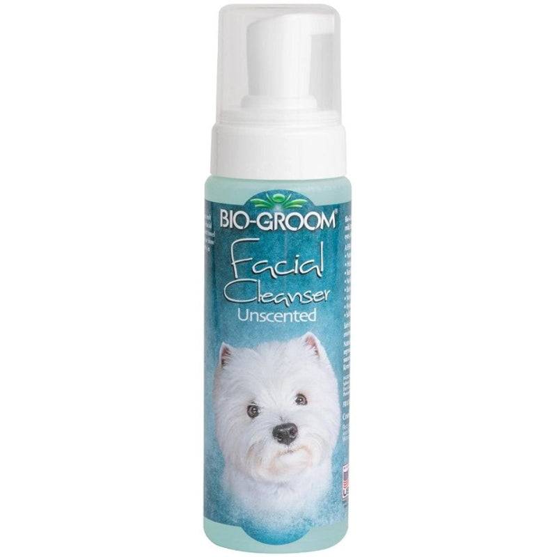 Bio Groom Facial Foam Tearless Cleanser For Dogs - 8 Oz