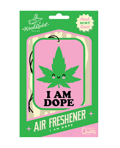 Wood Rocket I am Dope Air Freshener - Mint