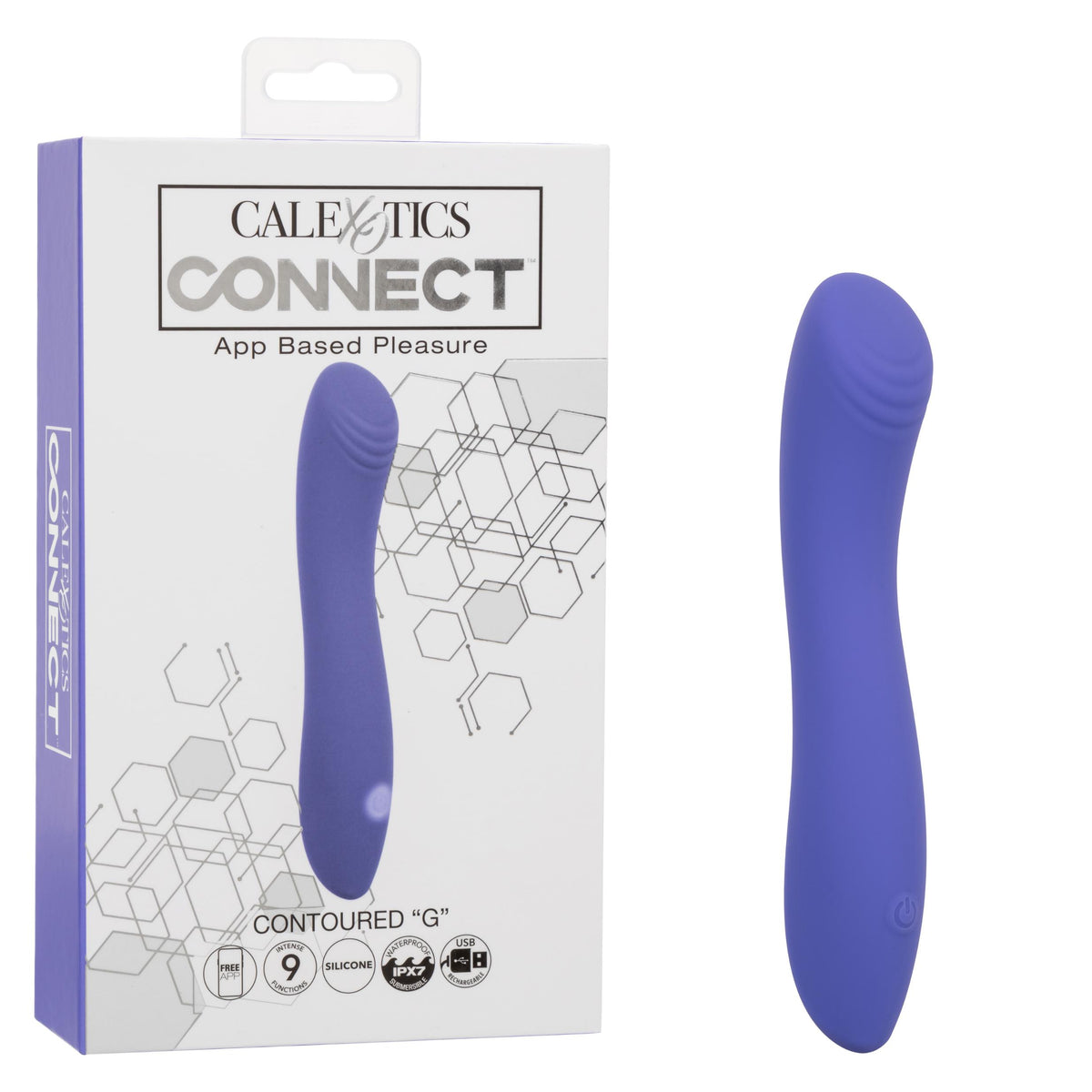 Calexotics Connect Contoured &quot;G&quot; - Periwinkle