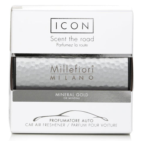 Icon Metal Car Air Freshener - Mineral Gold - 1pc