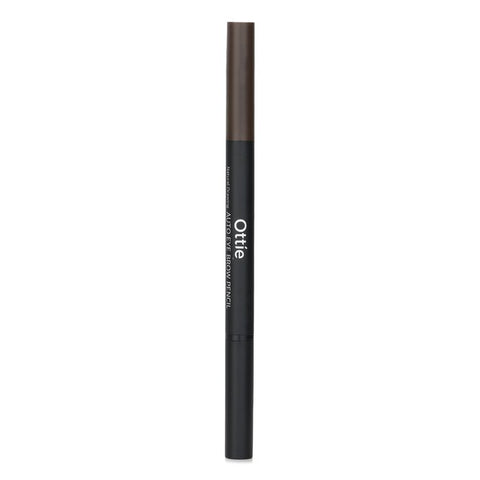 Natural Drawing Auto Eye Brow Pencil - #02 Dark Brown - 0.2g/0.01oz