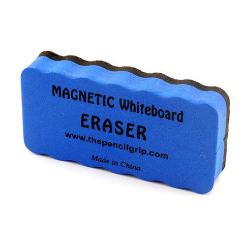 Magnetic Whiteboard Eraser, 4" x 2", Blue, Pack of 24