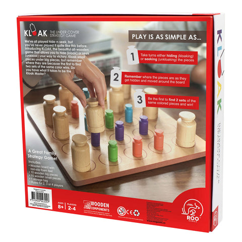 Kloak - Strategy Board Game for Kids and Adults - Ages 8+