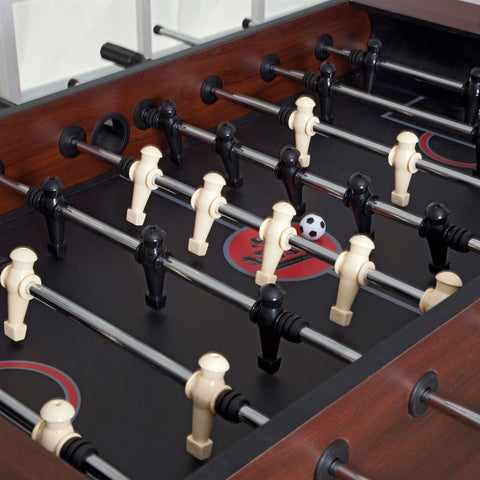 Game Time 55-inch Foosball Table with 4 Soccer Balls