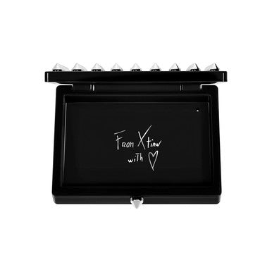 CHRISTIAN LOUBOUTIN LA PALETTE REFILLABLE CASE WITH MIRROR